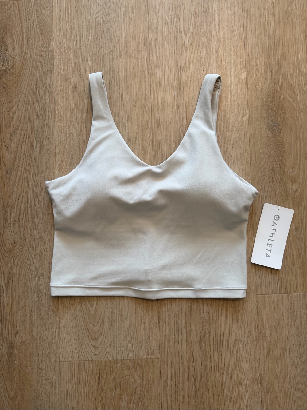 Athleta Transcend V-Neck Crop Bra
